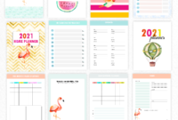 Free Planner 2021 In Pdf: Design A Life You Love! | Free throughout Awesome Budget Calendar Template 2021