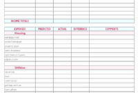Free Printable Monthly Budget Planner | Budget Printables for Simple Budget Planner Template Sheets