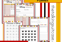 Get Ready For Your Disney Vacation – Free Printable Disney regarding New Budget Planner Template Ireland