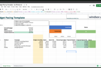 Google Sheets Budget Pacing Template For Google Ads in Amazing Does Google Sheets Have A Budget Template