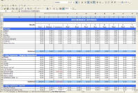 Household Budget Spreadsheet Excel Within Home Budget intended for Free Printable Budget Planner Template Uk