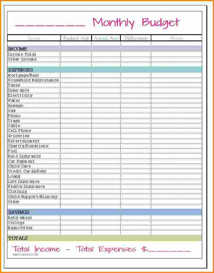 Household Budget Worksheet - Aol Image Search Results for Professional Yearly Budget Planner Template Free