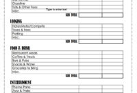 Living Budget Spreadsheet — Db-Excel in New Budget Worksheet Template