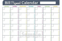 Monthly Bill Calendar 2021 | Calendar Template Printable with regard to Budget Calendar Template 2021