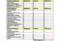 Monthly Budget Template Google Docs — Excelxo inside Does Google Sheets Have A Budget Template