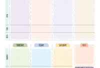Printable Weekly Budget – Floral Style Pdf Download throughout Fascinating Budget Plan Printable