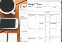Printable Weekly, Fortnightly, Monthly Budget Planner within Budget Book Planner Template Free
