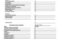 Professional School Operating Budget Template Word Sample throughout Budget Worksheet Template Word