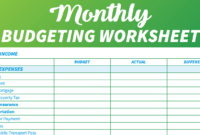 Simple Monthly Budget Template Things That Make You Love for Fresh Household Budget Free Budget Planner Template