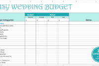 Wedding Budget Excel Spreadsheet Uk — Db-Excel intended for Budget Spreadsheet Template Reddit