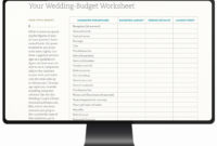 Wedding Budget Spreadsheet: Best Templates For 2022 regarding Budget Planner Template 2022