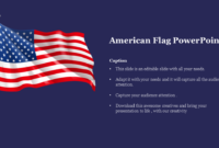 A Patriotism-Inspired Powerpoint Template: Celebrating The American Flag