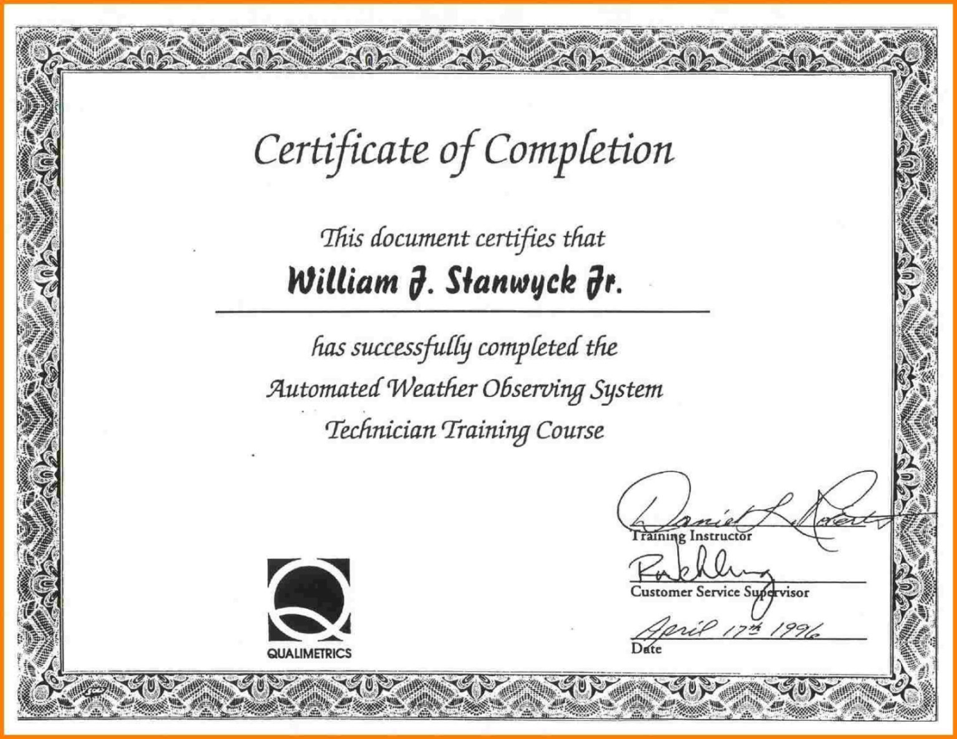 Awesome This Certificate Entitles The Bearer Template – +