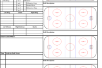 Blank Hockey Practice Plan Template