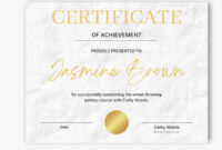 Borderless Certificate Templates: A Modern Approach To Recognition