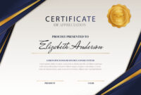 Formal Certificate Of Recognition Template: A Customizable Design For Exceptional Achievement