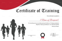 Certification Templates For Walking Achievements