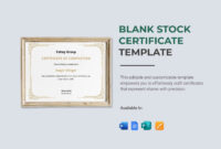 Certificate Template For Pages: A Formal Design For Recognition