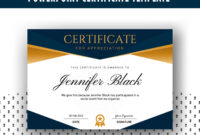 Award Certificate Template: A Professional PowerPoint Design