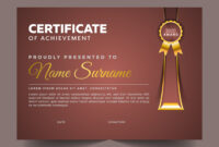 Professional Landscape Certificate Templates