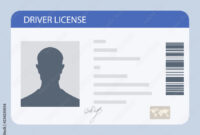 Blank Driver’s License Template