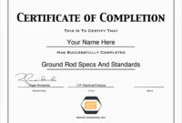 Forklift Operator Certification Template