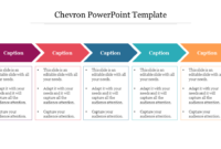 Chevron-Themed PowerPoint Template For Professional Presentations