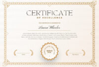 Master’s Degree Certificate Template