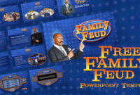 A Comprehensive Family Feud Game Template For Powerpoint: A Free Resource