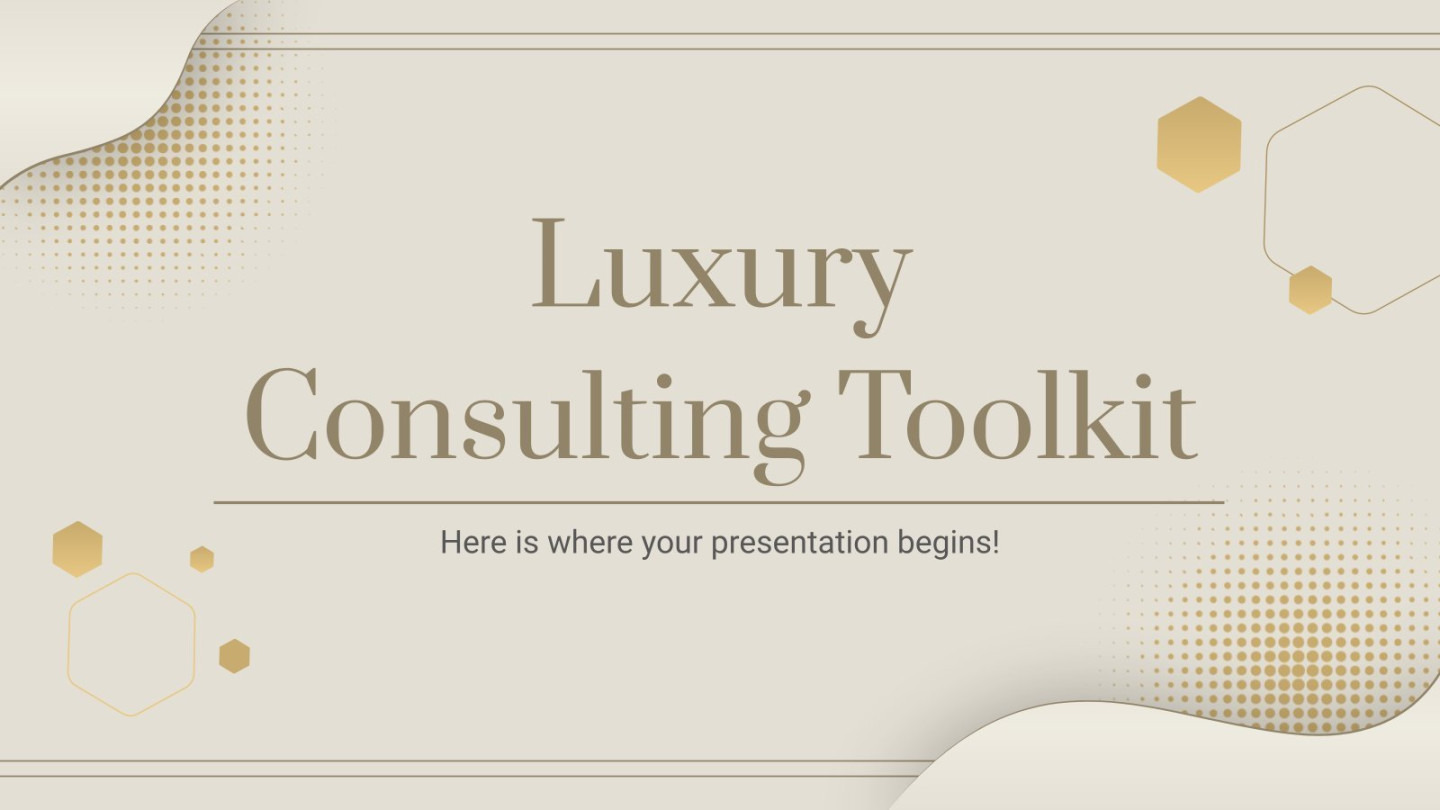 Free Google Slides and PPT Templates with luxury theme