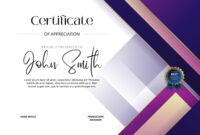 Free Formal Employee Recognition Certificate Templates