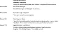 Practical Completion Certificate Template JCT: A Comprehensive Guide