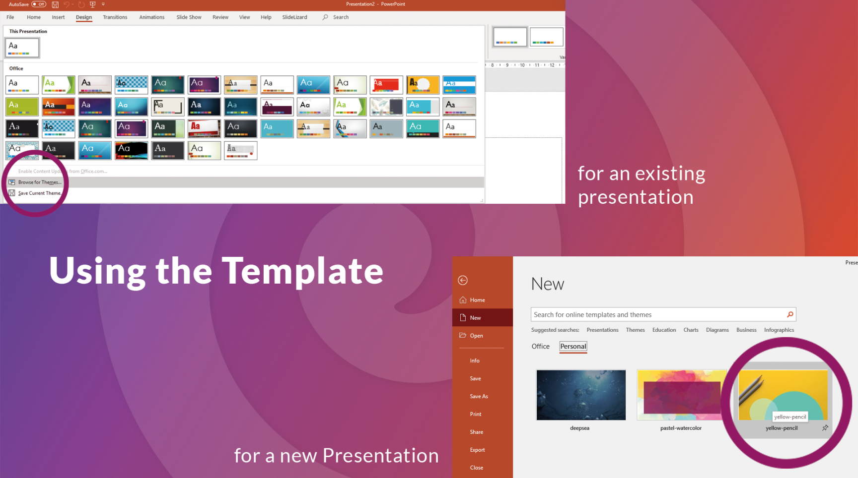 How to create your own PowerPoint Template ()  SlideLizard®