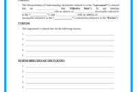 Standard Form Legal Document Template