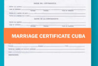 Marriage Certificate Translation Template: A Formal Guide