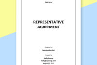 Appointed Representative Agreement Template