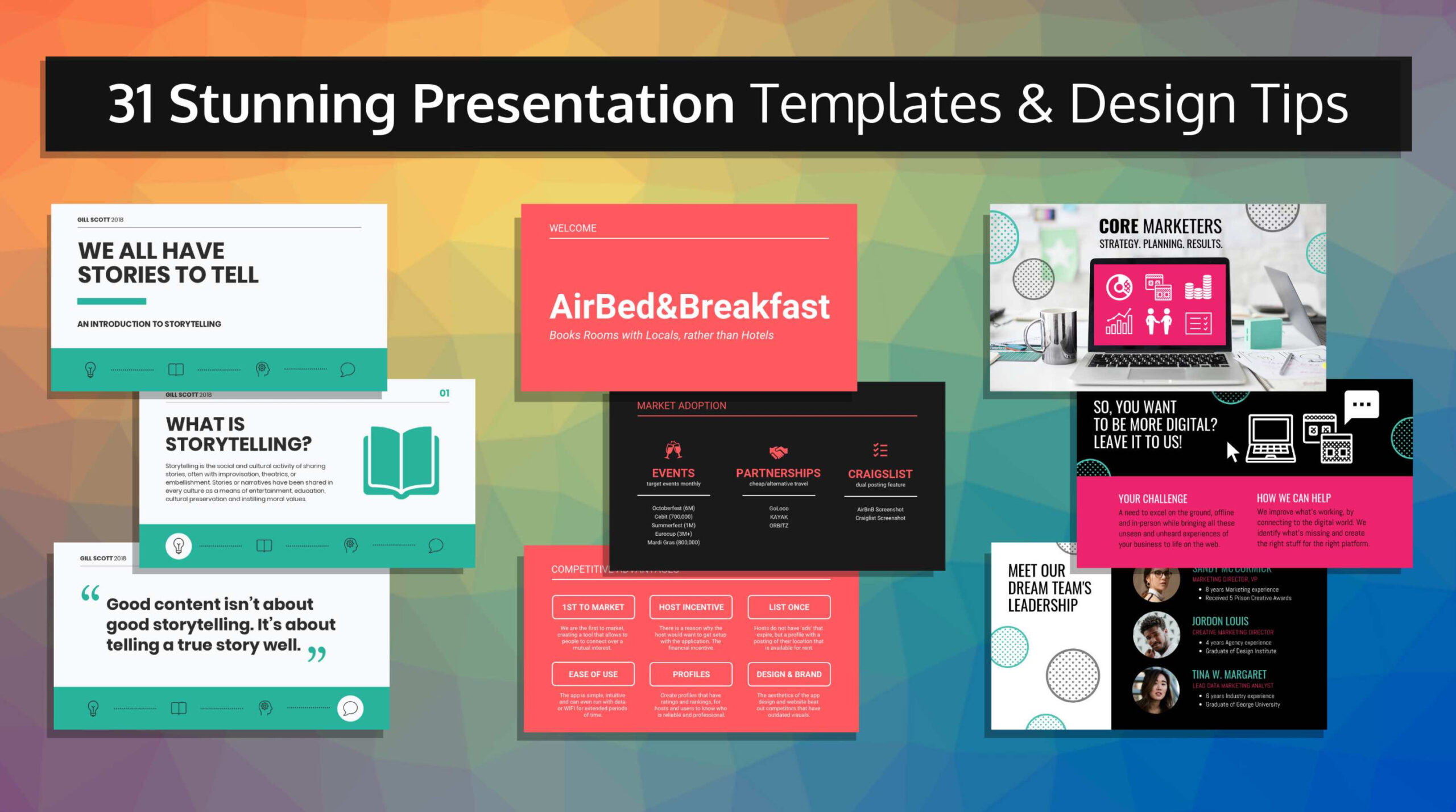 Top  PowerPoint Design Ideas, Examples & Tips